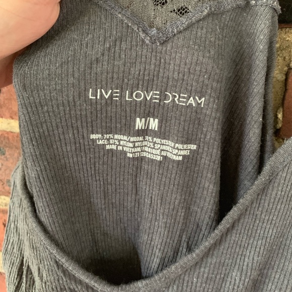 Lace Razor Back Tank - Picture 4 of 4